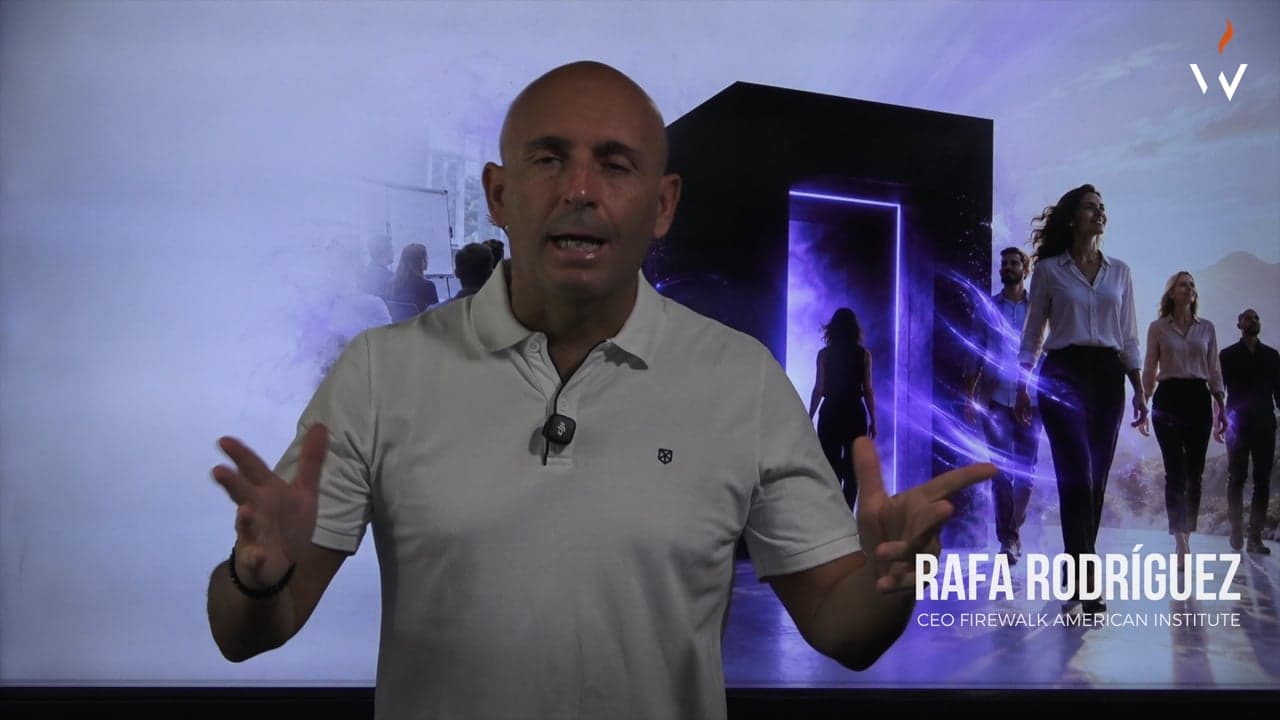 El Catalizador del Cambio — Rafa Rodríguez, Firewalk American Institute
