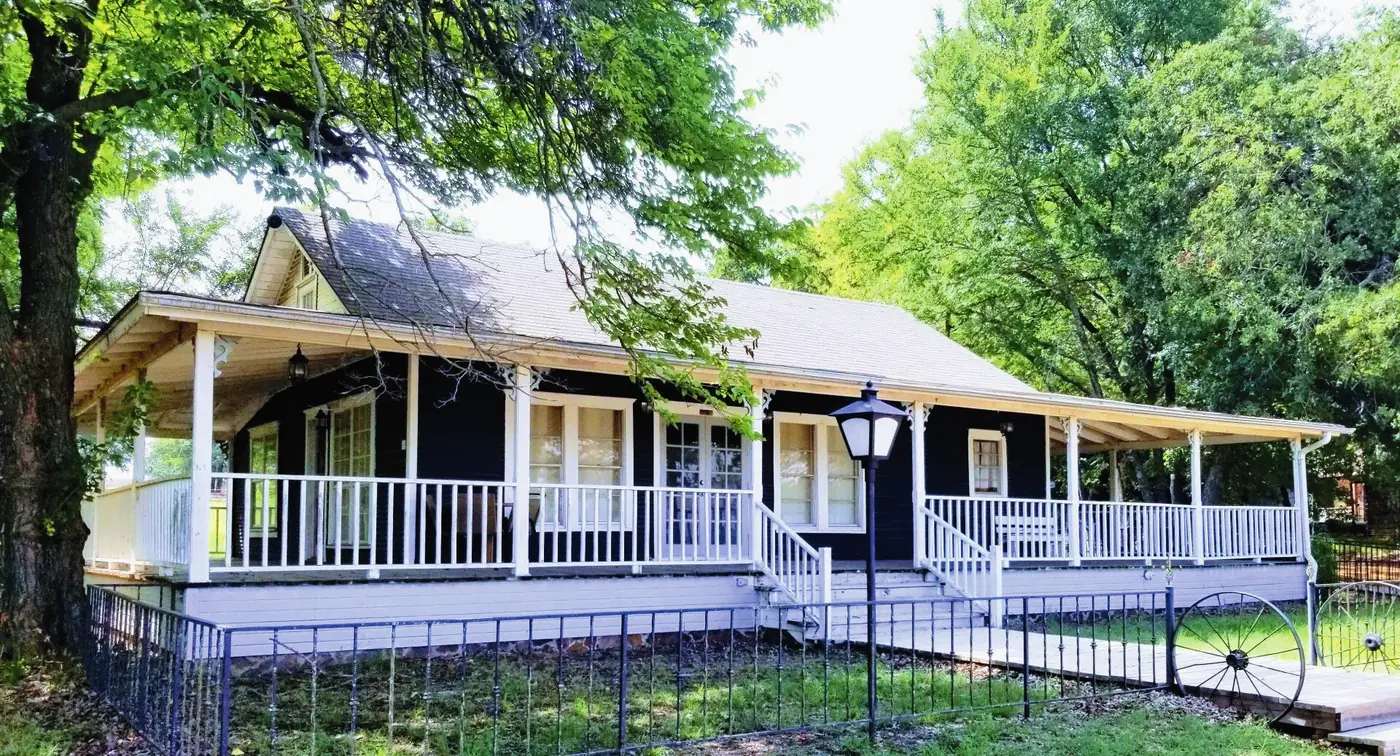Main house at Lone Oak Ranch