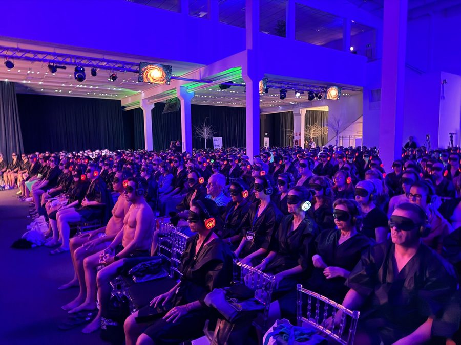 550 personas en inmersión en hielo en Madrid